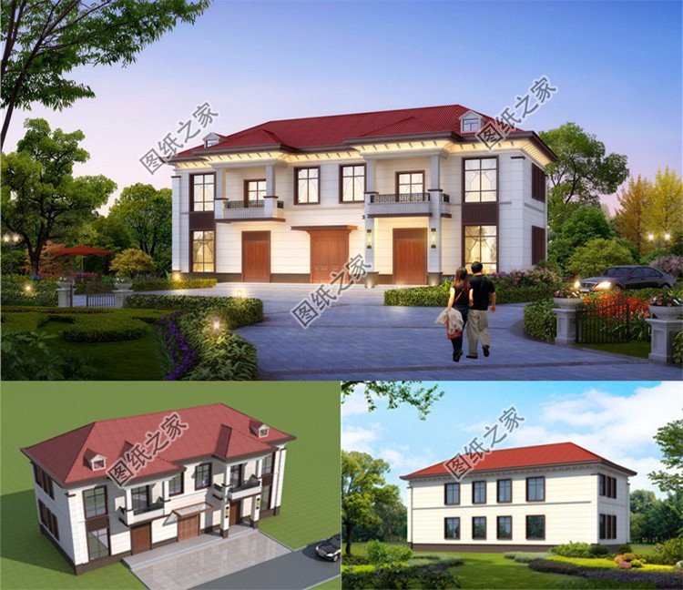 回老家建造一棟雙拼，能夠更好地維護(hù)好親情舒適又暖心