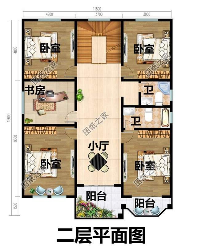 帶文化石的農(nóng)村別墅設(shè)計，色彩多樣外觀給你營造出炫彩的舒適生活