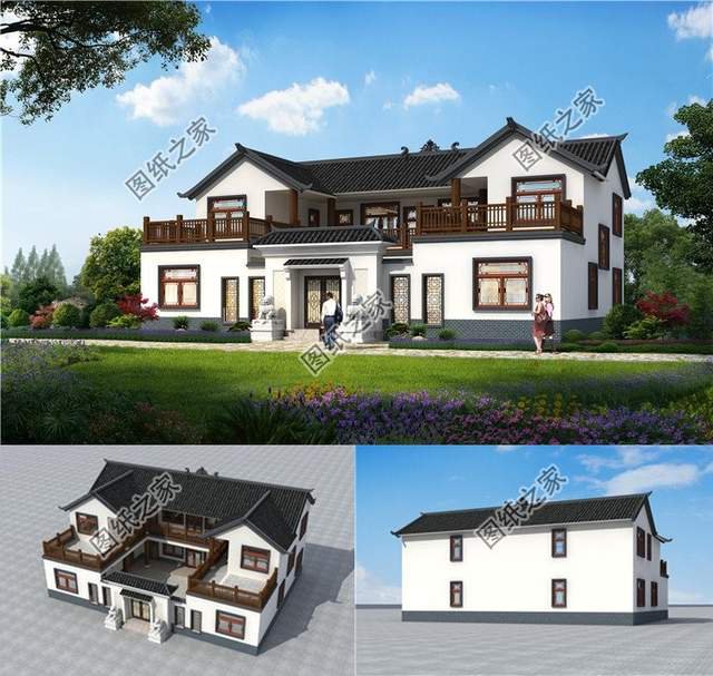 農(nóng)村自建別墅推薦，美觀又大氣，設(shè)計(jì)感十足人人都羨慕