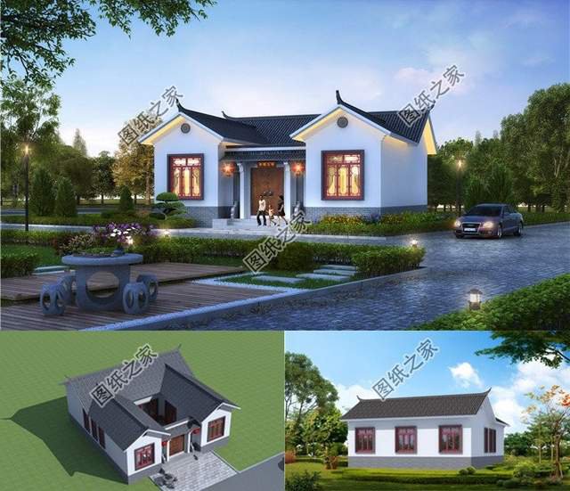 農(nóng)村一層別墅設(shè)計，宅在農(nóng)村老家的快樂時光，讓生活充滿儀式感