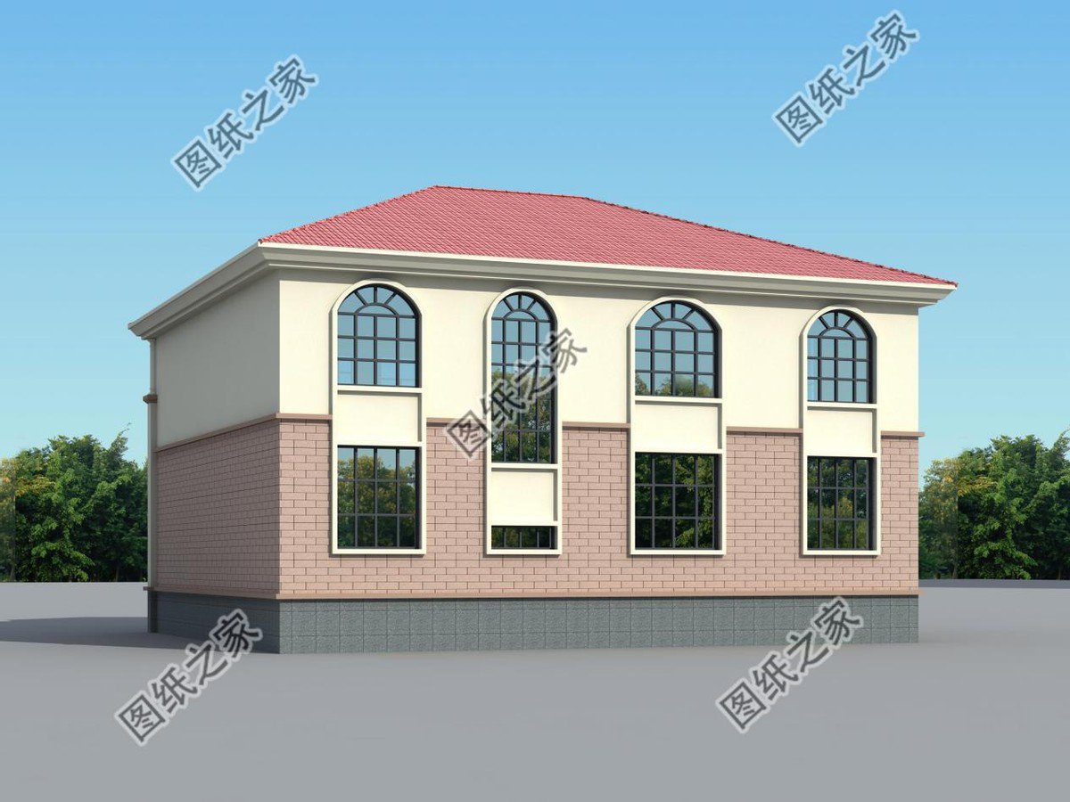 農(nóng)村雙層別墅設(shè)計(jì)推薦，功能齊全強(qiáng)大，外觀造型討人喜歡