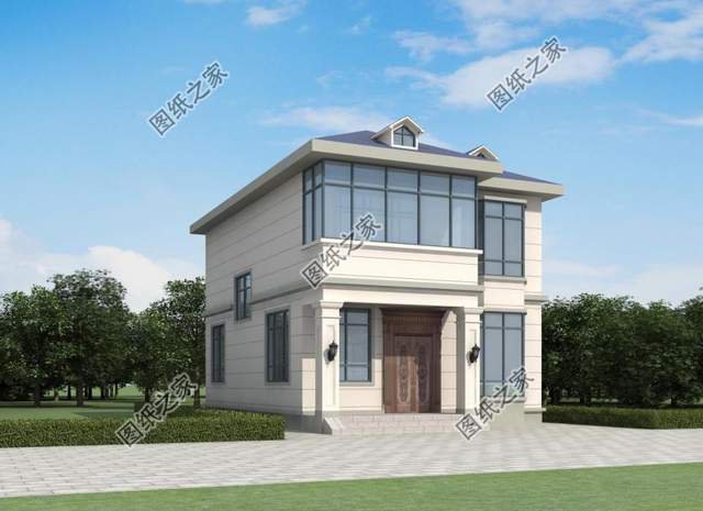 爆款新農(nóng)村二層別墅設(shè)計(jì)，每一款經(jīng)濟(jì)實(shí)用，更加適合老百姓建造