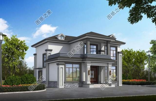 爆款新農(nóng)村二層別墅設(shè)計(jì)，每一款經(jīng)濟(jì)實(shí)用，更加適合老百姓建造