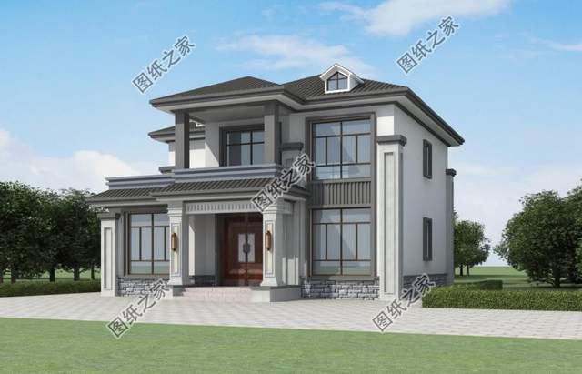 爆款新農(nóng)村二層別墅設(shè)計(jì)，每一款經(jīng)濟(jì)實(shí)用，更加適合老百姓建造