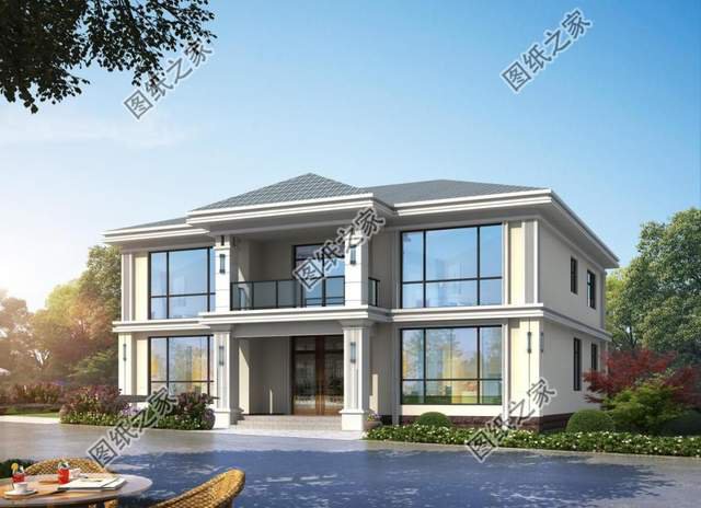 爆款新農(nóng)村二層別墅設(shè)計(jì)，每一款經(jīng)濟(jì)實(shí)用，更加適合老百姓建造