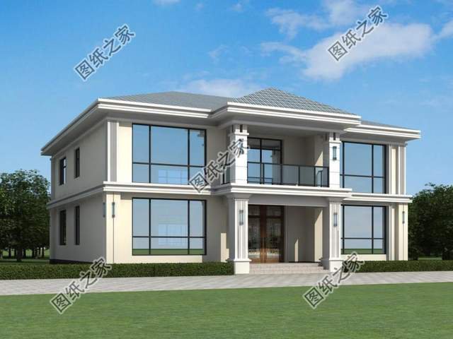 爆款新農(nóng)村二層別墅設(shè)計(jì)，每一款經(jīng)濟(jì)實(shí)用，更加適合老百姓建造