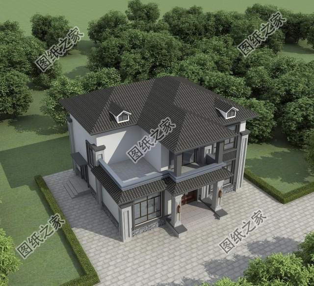 爆款新農(nóng)村二層別墅設(shè)計(jì)，每一款經(jīng)濟(jì)實(shí)用，更加適合老百姓建造