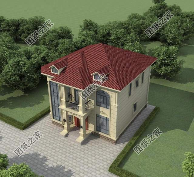 爆款新農(nóng)村二層別墅設(shè)計(jì)，每一款經(jīng)濟(jì)實(shí)用，更加適合老百姓建造