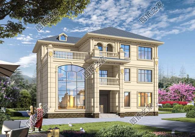 五款三層別墅設(shè)計(jì)，外觀新穎時(shí)尚，建一棟妥妥的人生贏家