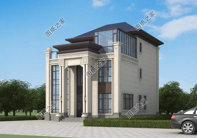 五款三層別墅設(shè)計(jì)，外觀新穎時(shí)尚，建一棟妥妥的人生贏家