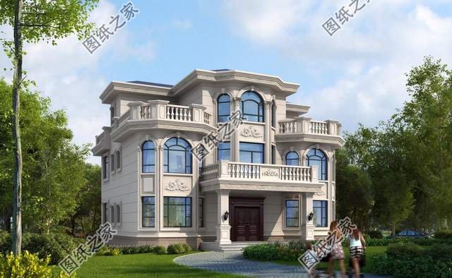 五款三層別墅設(shè)計(jì)，外觀新穎時(shí)尚，建一棟妥妥的人生贏家