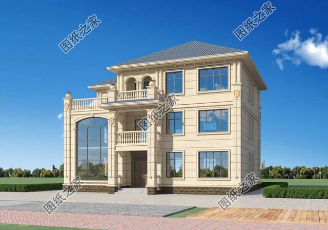 五款三層別墅設(shè)計(jì)，外觀新穎時(shí)尚，建一棟妥妥的人生贏家