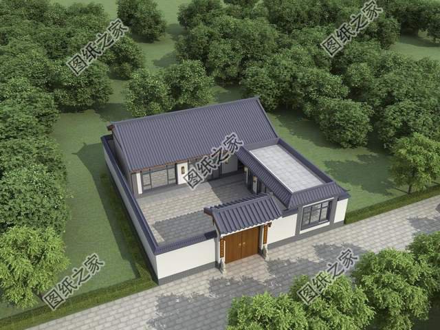 農(nóng)村一層別墅設(shè)計(jì)，穩(wěn)重踏實(shí)更實(shí)用，南北方都適合
