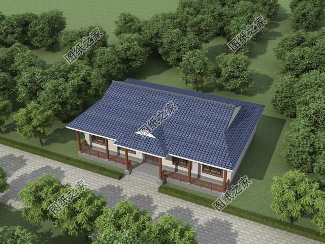 農(nóng)村一層別墅設(shè)計(jì)，穩(wěn)重踏實(shí)更實(shí)用，南北方都適合