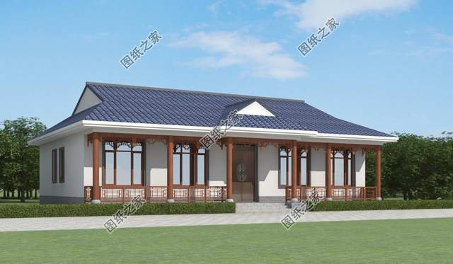 農(nóng)村一層別墅設(shè)計(jì)，穩(wěn)重踏實(shí)更實(shí)用，南北方都適合