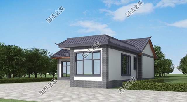 農(nóng)村一層別墅設(shè)計(jì)，穩(wěn)重踏實(shí)更實(shí)用，南北方都適合