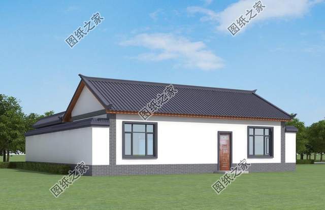 農(nóng)村一層別墅設(shè)計(jì)，穩(wěn)重踏實(shí)更實(shí)用，南北方都適合