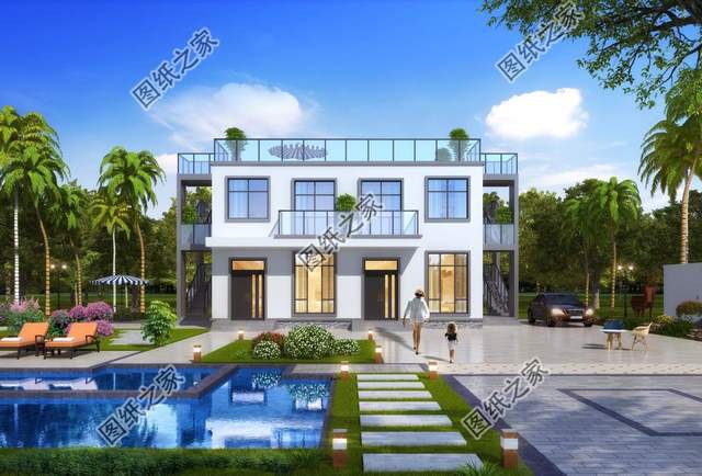 現(xiàn)代風(fēng)別墅設(shè)計，奢華時尚，秒殺眾多農(nóng)村小洋樓