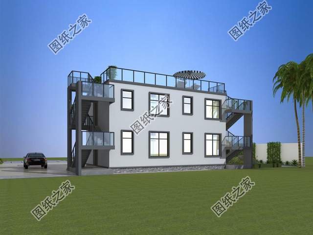 現(xiàn)代風(fēng)別墅設(shè)計，奢華時尚，秒殺眾多農(nóng)村小洋樓