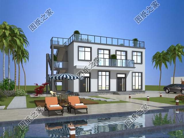 現(xiàn)代風(fēng)別墅設(shè)計，奢華時尚，秒殺眾多農(nóng)村小洋樓