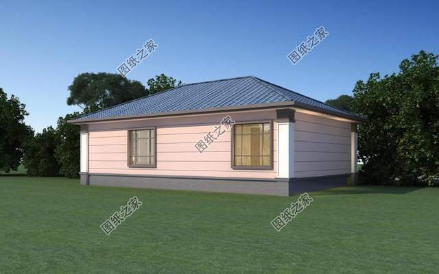 新款一層別墅設(shè)計(jì)，在老家蓋這樣的住宅，擱誰(shuí)不心動(dòng)