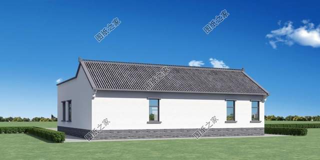 新款一層別墅設(shè)計(jì)，在老家蓋這樣的住宅，擱誰(shuí)不心動(dòng)