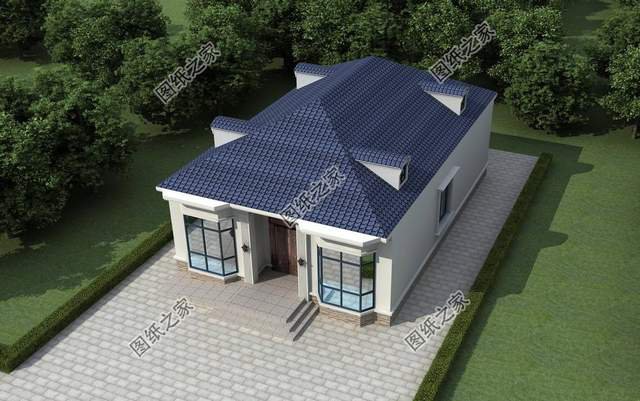 新款一層別墅設(shè)計(jì)，在老家蓋這樣的住宅，擱誰(shuí)不心動(dòng)