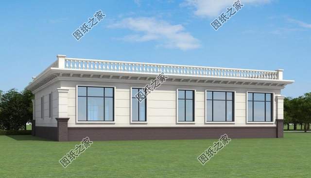 新款一層別墅設(shè)計(jì)，在老家蓋這樣的住宅，擱誰(shuí)不心動(dòng)