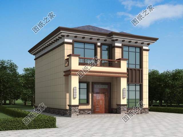 新中式風(fēng)農(nóng)村別墅設(shè)計(jì)，符合老百姓的傳統(tǒng)審美，帶來舒適享受