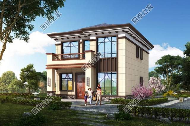 新中式風(fēng)農(nóng)村別墅設(shè)計(jì)，符合老百姓的傳統(tǒng)審美，帶來舒適享受