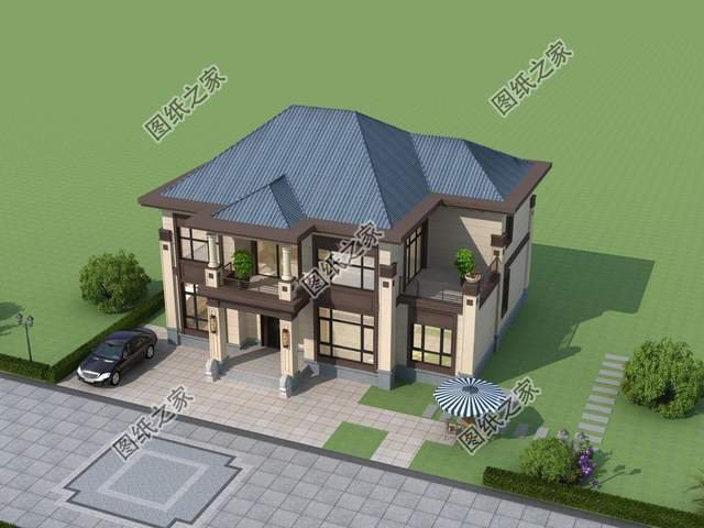 新中式風(fēng)農(nóng)村別墅設(shè)計(jì)，符合老百姓的傳統(tǒng)審美，帶來舒適享受