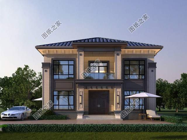 新中式風(fēng)農(nóng)村別墅設(shè)計(jì)，符合老百姓的傳統(tǒng)審美，帶來舒適享受