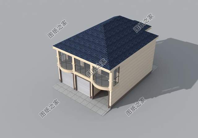 帶商鋪的農(nóng)村別墅設(shè)計(jì)，在家也能掙到錢，全家老小都喜歡