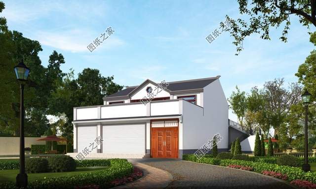 帶商鋪的農(nóng)村別墅設(shè)計(jì)，在家也能掙到錢，全家老小都喜歡