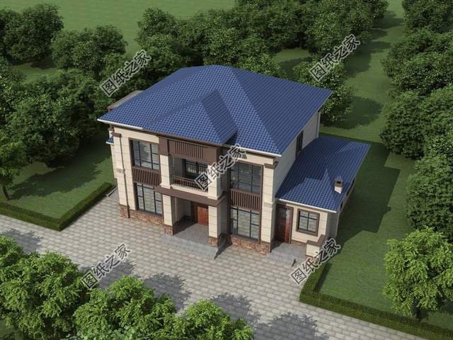 農(nóng)村二層別墅設(shè)計，更為經(jīng)濟實用，適合老百姓的建造優(yōu)質(zhì)戶型