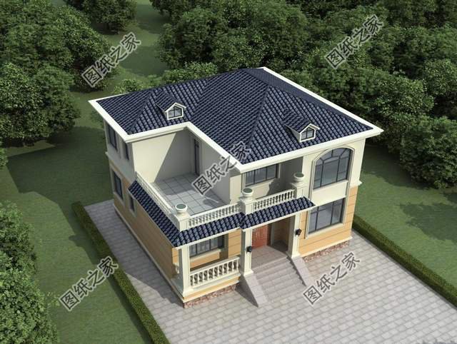 農(nóng)村二層別墅設(shè)計，更為經(jīng)濟實用，適合老百姓的建造優(yōu)質(zhì)戶型