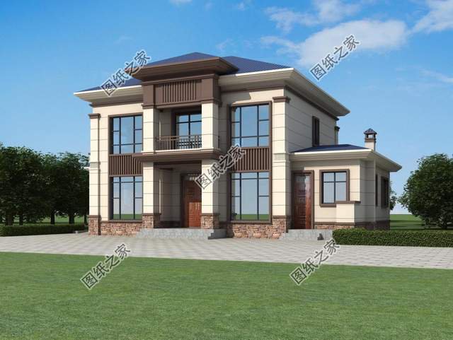 農(nóng)村二層別墅設(shè)計，更為經(jīng)濟實用，適合老百姓的建造優(yōu)質(zhì)戶型