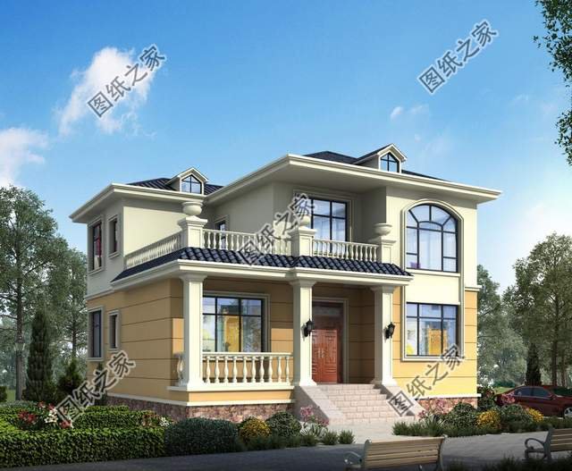 農(nóng)村二層別墅設(shè)計，更為經(jīng)濟實用，適合老百姓的建造優(yōu)質(zhì)戶型