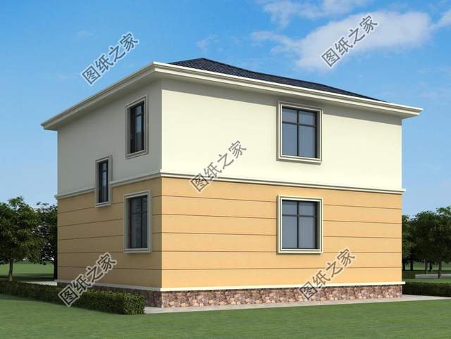 農(nóng)村二層別墅設(shè)計，更為經(jīng)濟實用，適合老百姓的建造優(yōu)質(zhì)戶型