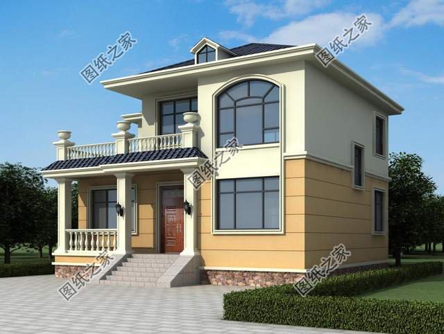 農(nóng)村二層別墅設(shè)計，更為經(jīng)濟實用，適合老百姓的建造優(yōu)質(zhì)戶型