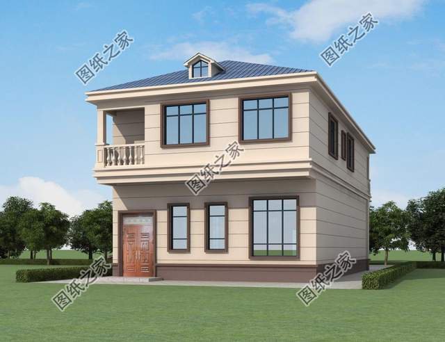 農(nóng)村建房預(yù)算不夠，來(lái)看看下面兩開(kāi)間別墅設(shè)計(jì)，有沒(méi)有中意款式