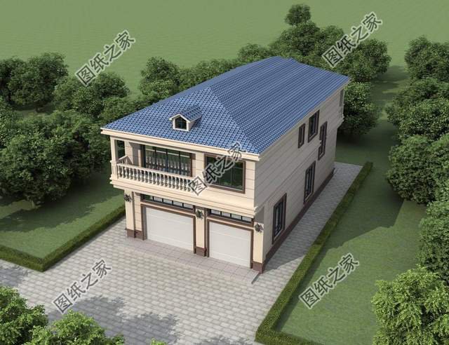 農(nóng)村建房預(yù)算不夠，來(lái)看看下面兩開(kāi)間別墅設(shè)計(jì)，有沒(méi)有中意款式