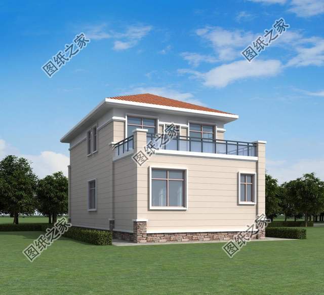 農(nóng)村建房預(yù)算不夠，來(lái)看看下面兩開(kāi)間別墅設(shè)計(jì)，有沒(méi)有中意款式