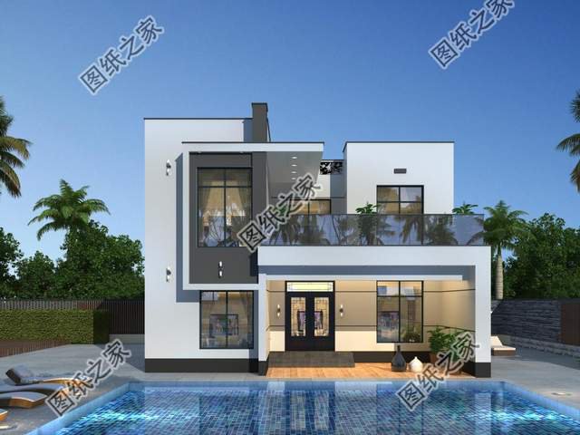 農(nóng)村建房預(yù)算不夠，來(lái)看看下面兩開(kāi)間別墅設(shè)計(jì)，有沒(méi)有中意款式