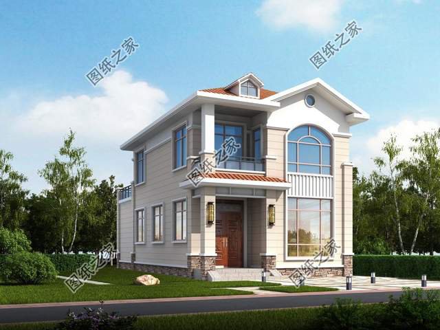 農(nóng)村建房預(yù)算不夠，來(lái)看看下面兩開(kāi)間別墅設(shè)計(jì)，有沒(méi)有中意款式