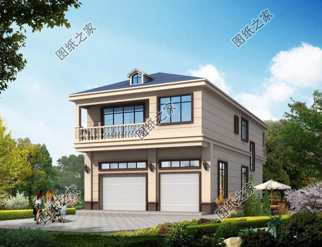 農(nóng)村建房預(yù)算不夠，來(lái)看看下面兩開(kāi)間別墅設(shè)計(jì)，有沒(méi)有中意款式