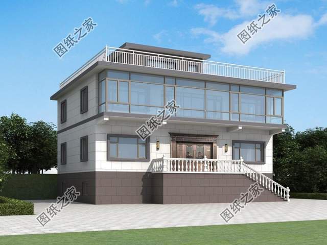 帶地下室的農(nóng)村別墅設(shè)計(jì)，看一眼就能愛上的住宅，方便又實(shí)用