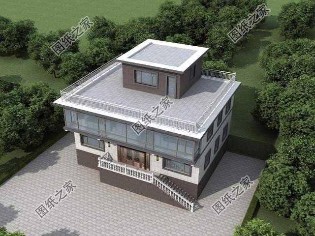 帶地下室的農(nóng)村別墅設(shè)計(jì)，看一眼就能愛上的住宅，方便又實(shí)用