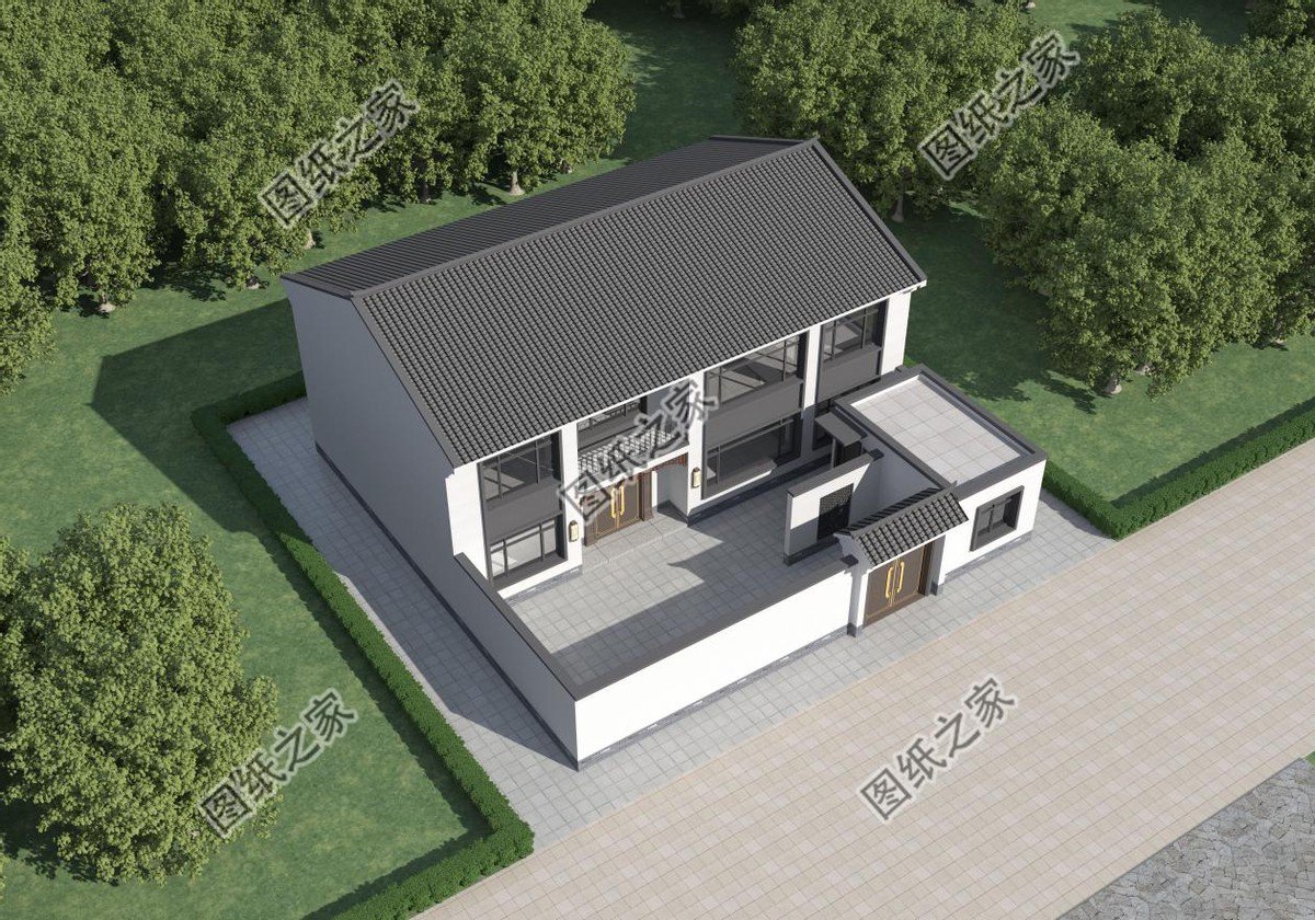 農(nóng)村徽派別墅設(shè)計推薦，渾身散發(fā)優(yōu)美的韻味讓人無法自拔