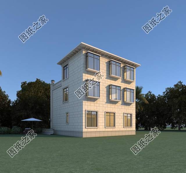 農(nóng)村三層簡歐式別墅設計，造價不高人人都可以建，喜歡收藏不錯過